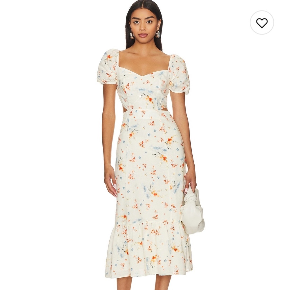 Paige Linh Dress in Cream Multi